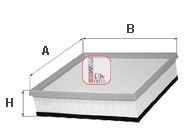 Sofima Luchtfilter S3607A