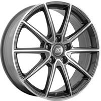 RC Design Rc32 Himalaya grey full polished 8x19 5x108 ET45