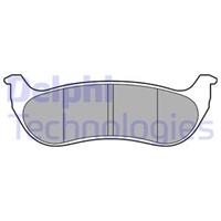 Delphi Remblokkenset, schijfrem LP3556