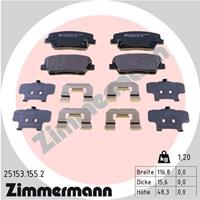 Zimmermann Remblokkenset, schijfrem 251531552