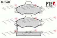 FTE Remblokken set BL1255A2