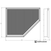 Blue Print luchtfilter ADBP220038