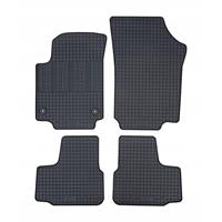 AutoStyle Rubber matten passend voor Volkswagen e-Up / Skoda e-Citigo / Seat e-Mii 2019- (4-delig + montagesys CKRVW01