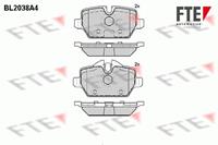 FTE Remblokken set BL2038A4
