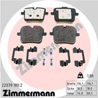 Zimmermann Remblokkenset, schijfrem 220391802