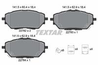 Textar Remblokkenset, schijfrem 2278201