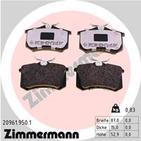 Zimmermann Remblokkenset, schijfrem rd:z 209619501