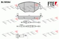 FTE Remblokken set BL1803A4