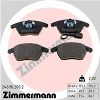 Zimmermann Remblokkenset, schijfrem 246962002
