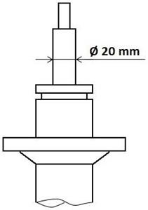 Stoßdämpfer Vorderachse KYB 3338041