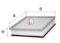 Sofima Luchtfilter S3207A