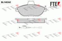 FTE Remblokken set BL1482A2
