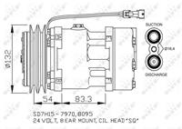 NRF Compressor, airconditioning 32730