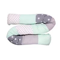 ULLENBOOM Babybedje Mint slang grijs 200 cm