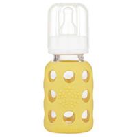 LIFEFACTORY Glas-Babyflasche banana 120ml