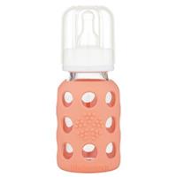 LIFEFACTORY Glas-Babyflasche cantaloupe 120ml