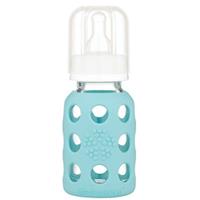 LIFEFACTORY Glazen babyfles mint 120ml