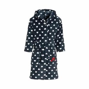 Playshoes Fleece Badjas Hart marine