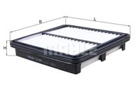 Mahle Luchtfilter LX4301