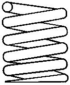 SACHS Federn 997 109 Fahrwerksfedern,Schraubenfeder MERCEDES-BENZ,Stufenheck W124,KOMBI Kombi S124,E-CLASS W124,COUPE C124,E-CLASS Kombi S124