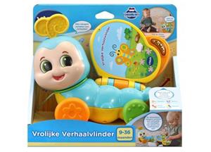 VTech Vrolijke Verhaalvlinder 25 cm lichtblauw