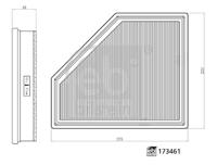 FEBI luchtfilter 173461