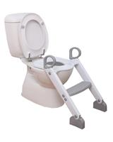 Dreambaby Step-Up Toilettrainer White & Grey Ladder