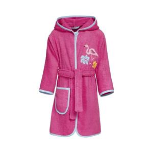 Playshoes Badstof badjas flamingo roze