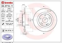Brembo Remschijf 08D71811