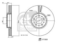 FEBI Remschijf 171503