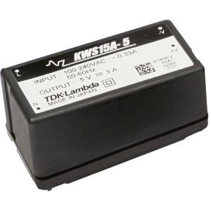 TDK-Lambda KWS-15A-12 AC/DC printnetvoeding 12 V 1.3 A 15.6 W