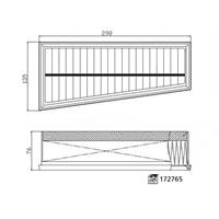 FEBI Luchtfilter 172765