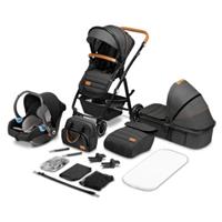 Lionelo Amber 3 in 1 Grijs Grafiet Combi Kinderwagen