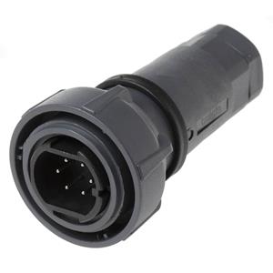 Bulgin PXP7010/06P/ST/0709 Ronde connector Stekker, recht Totaal aantal polen: 6 Serie (ronde connectors): Buccaneer 7000 1 stuk(s)