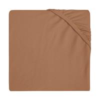 Jollein Spannbettlaken Jersey, 60 x 120 cm, caramel camel Gr. 120 x 60