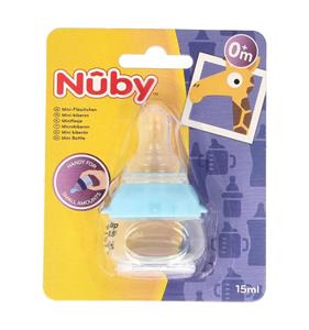 Nuby Nûby mini flacon PP 15 ml in blauw