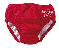 Beco zwemluier slip vorm baby polyester rood