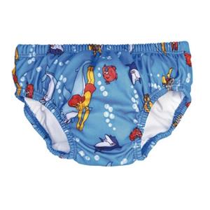 zwemluier junior slipvorm blauw