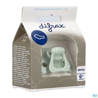 Difrax Fopspeen dental 6+ maanden - pure pistache 1st