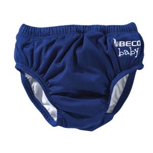 zwemluier slip vorm baby polyester blauw