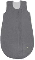 Odenwälder Muslin zomerslaapzak grijs 70 cm - 90 cm