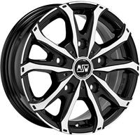MSW Msw 48 Gloss black full polished 8x18 5x112 ET28