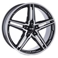 CMS C29 Diamond black gloss 7.5x17 5x112 ET40
