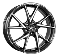 Alutec Adx 01 Diamant schwarz frontpoliert 8.5x19 5x108 ET40