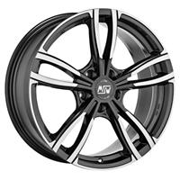MSW Msw 73 Gloss dark grey full polished 7.5x17 5x112 ET48