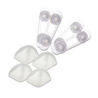 Dream baby  4 stuks DELUXE hoekbeschermers & 4 stuks multifunctionele sluitingen klein, transparant