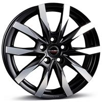 Borbet CW5 BLACK POLISHED MATT ALLOYWHEEL 7.5X18