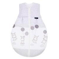 Alvi Kugelschlafsack Molton - Hippo silber 70 - 110 cm