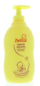 Zwitsal Zeepvrije Wascreme - 400ml - Incl. Pomp