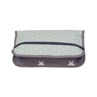 Ullenboom Patchwork Windeltasche - Mint Grau